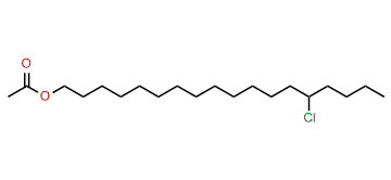 14-Chlorooctadecyl acetate